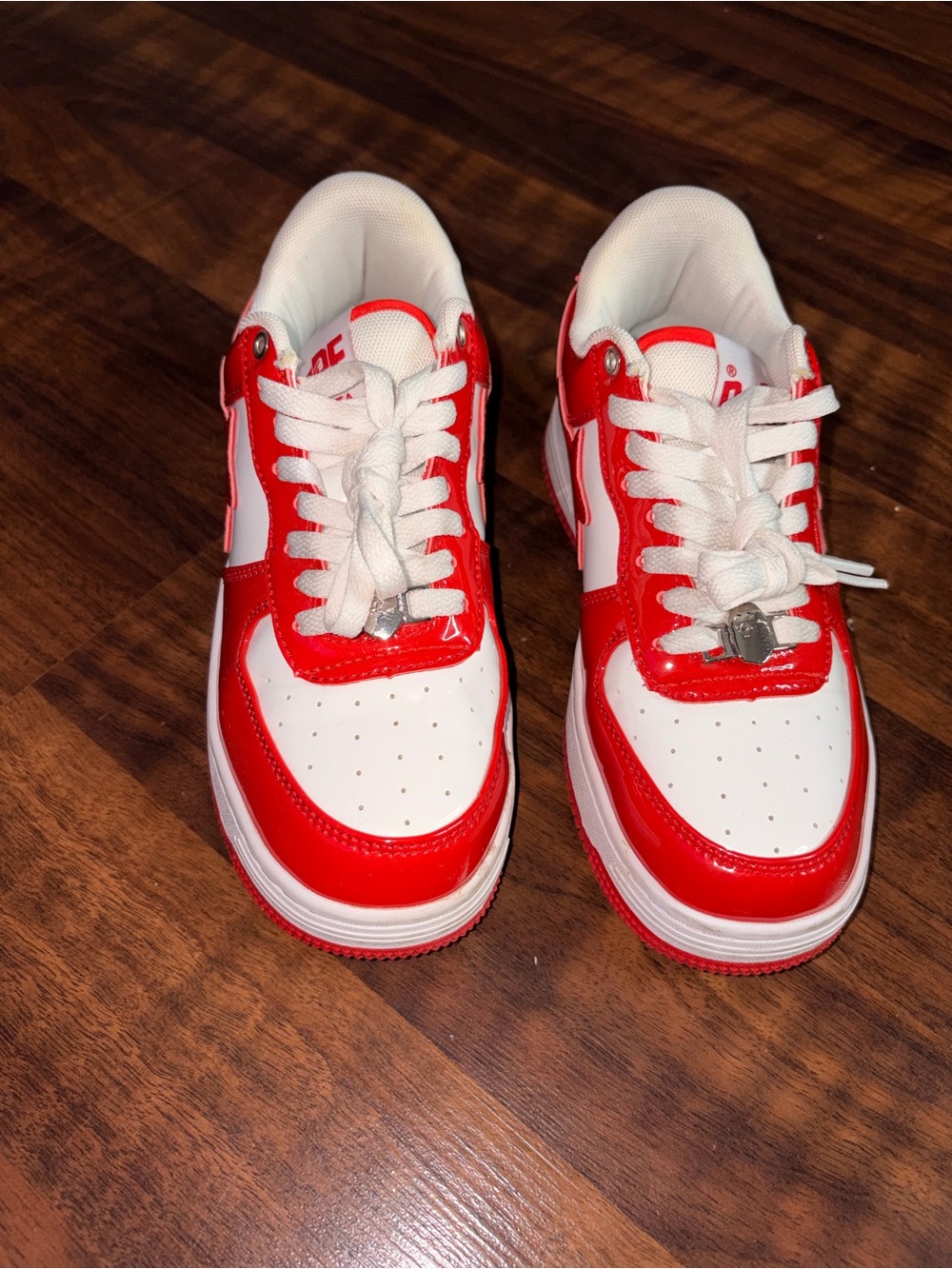 Hello Kitty Red and White Kids Sneakers